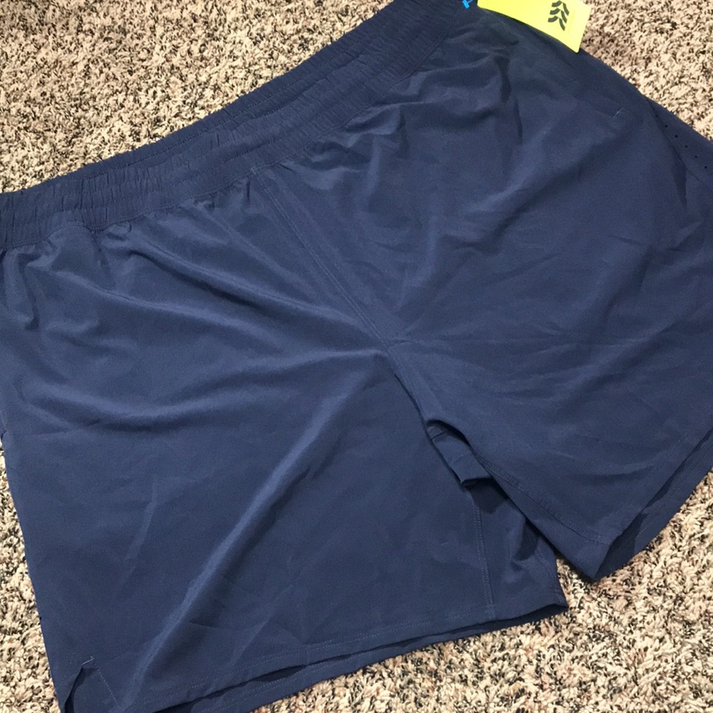 All In Motion Mens Navy Blue Athletic Shorts Size XXL | NWT - Picture 2 of 7